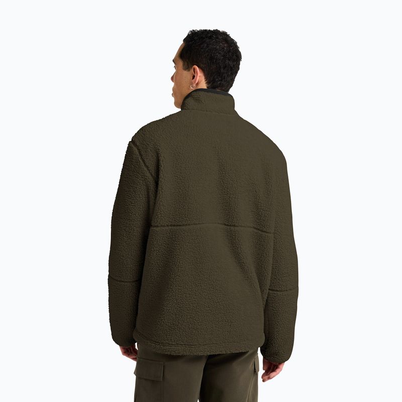 Мъжки поларен суитшърт Jack Wolfskin Stone Lite obsidian moss 3