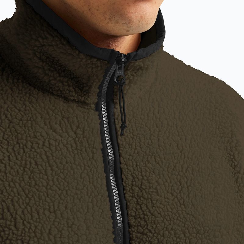 Мъжки поларен суитшърт Jack Wolfskin Stone Lite obsidian moss 4