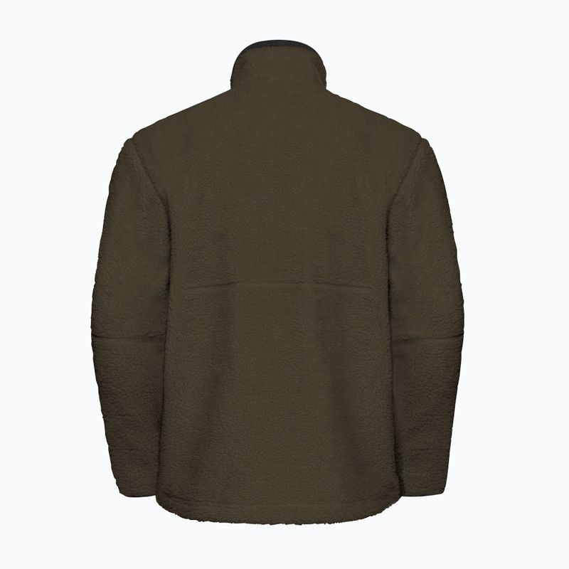 Мъжки поларен суитшърт Jack Wolfskin Stone Lite obsidian moss 8