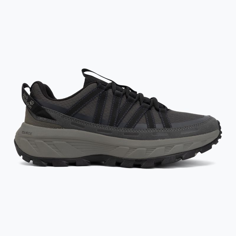 Дамски туристически обувки Jack Wolfskin Wild Hike Texapore Low black/phantom 2