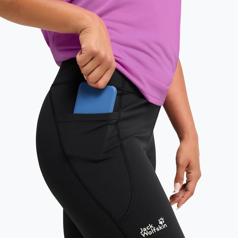 Дамски шорти за трекинг Jack Wolfskin Wildstride black 5