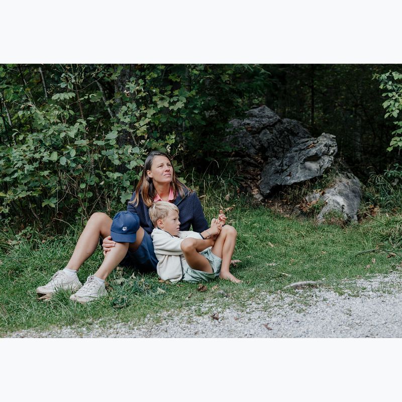 Дамски поларен суитшърт Jack Wolfskin Lite Curl Full Zip dark navy 9