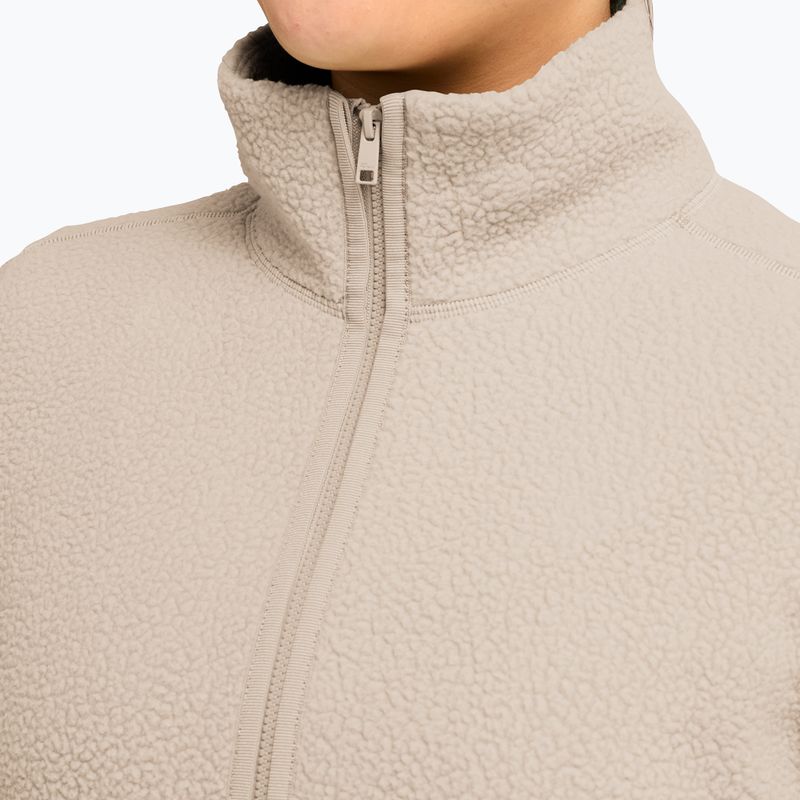 Дамски поларен суитшърт Jack Wolfskin Lite Curl Full Zip oyster 4