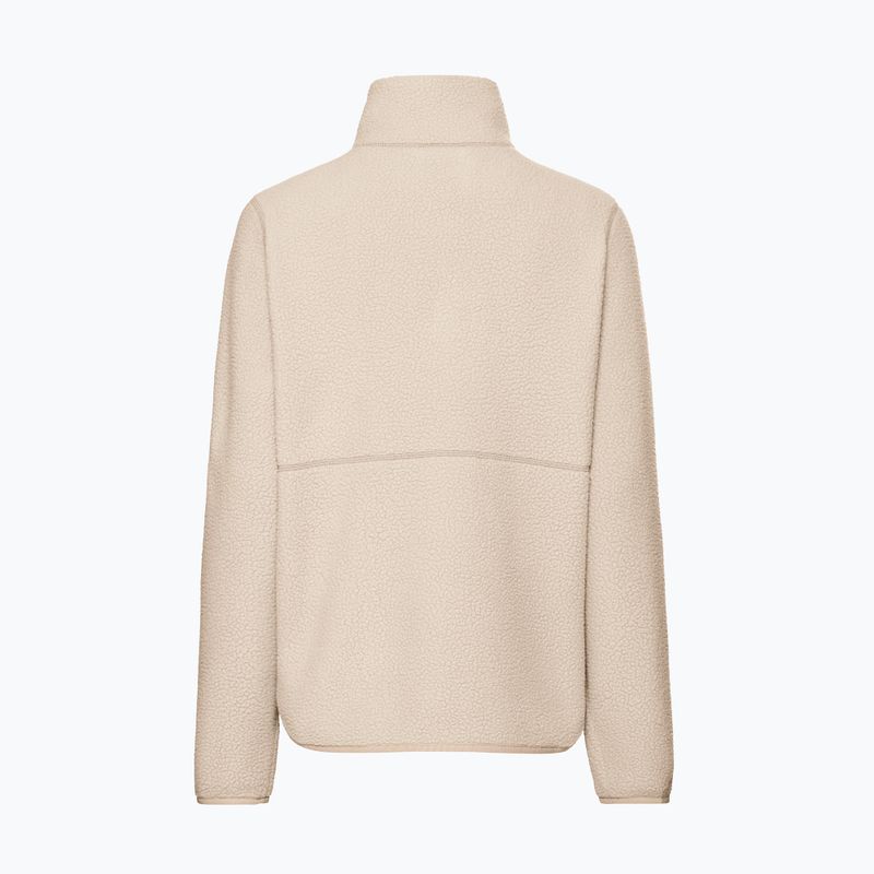 Дамски поларен суитшърт Jack Wolfskin Lite Curl Full Zip oyster 8