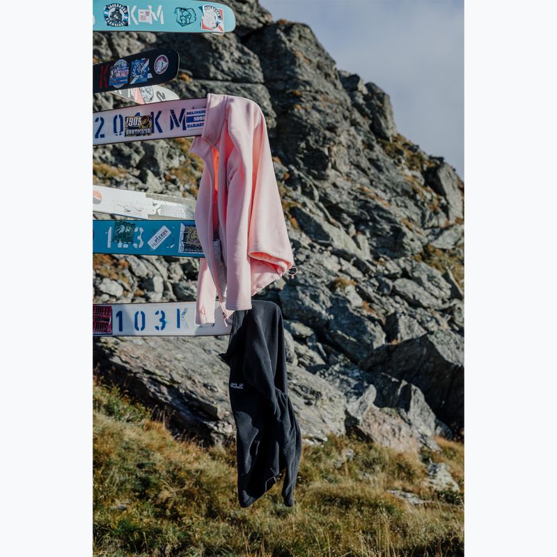 Мъжки поларен суитшърт Jack Wolfskin Taunus 100 Half Zip black 12