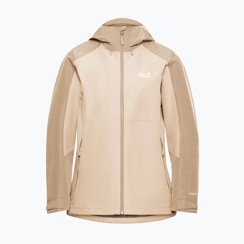 Дамско яке за дъжд Jack Wolfskin Wildbound 2L oyster 7