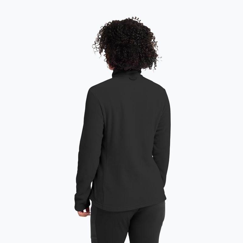 Дамски поларен суитшърт Jack Wolfskin Taunus 100 Full Zip black 3