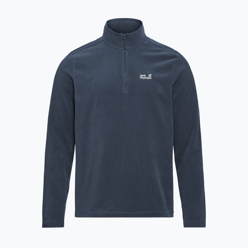 Мъжки поларен суитшърт Jack Wolfskin Taunus 100 Half Zip midnight sky 5