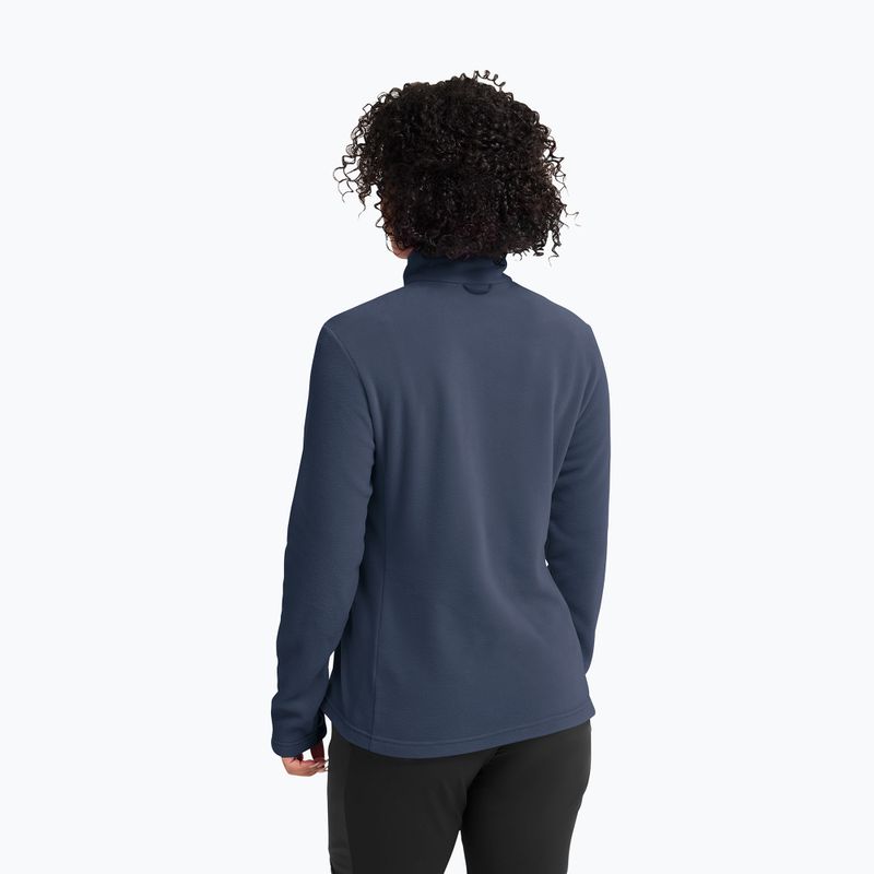 Дамски поларен суитшърт Jack Wolfskin Taunus 100 Full Zip midnight sky 3