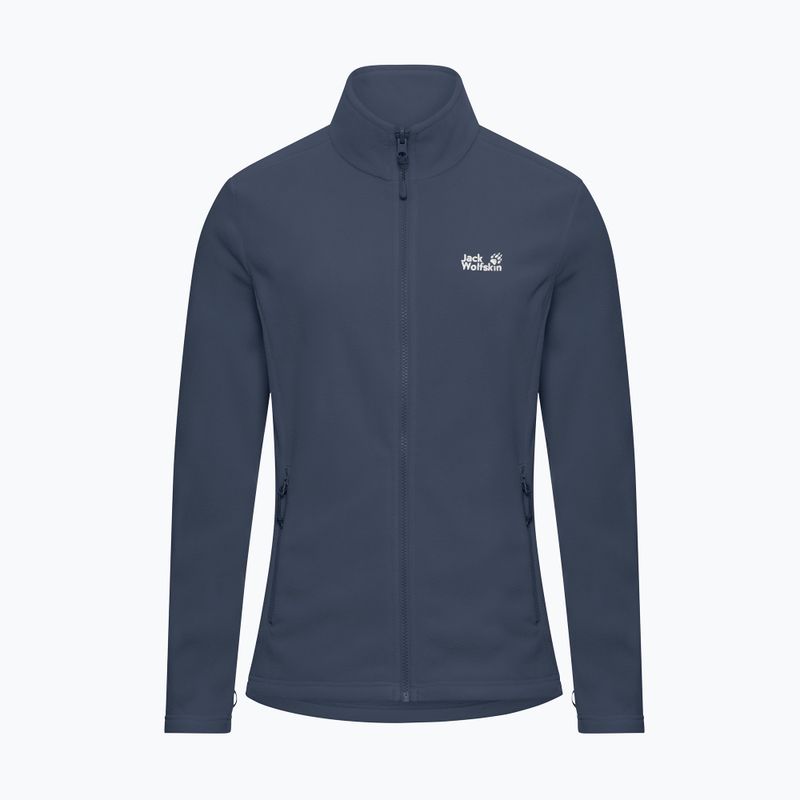 Дамски поларен суитшърт Jack Wolfskin Taunus 100 Full Zip midnight sky 7