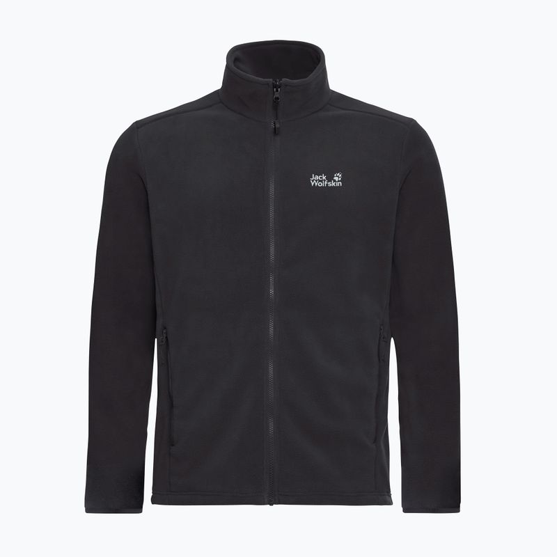 Мъжки поларен суитшърт Jack Wolfskin Taunus 200 Full Zip black 7