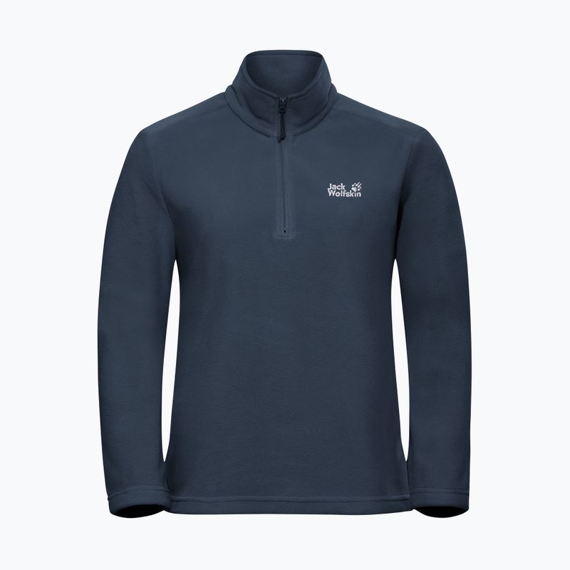 Дамски поларен суитшърт Jack Wolfskin Taunus 100 Half Zip midnight sky 5