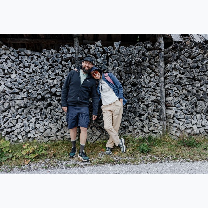 Мъжки поларен суитшърт Jack Wolfskin Taunus 100 Full Zip midnight sky 10