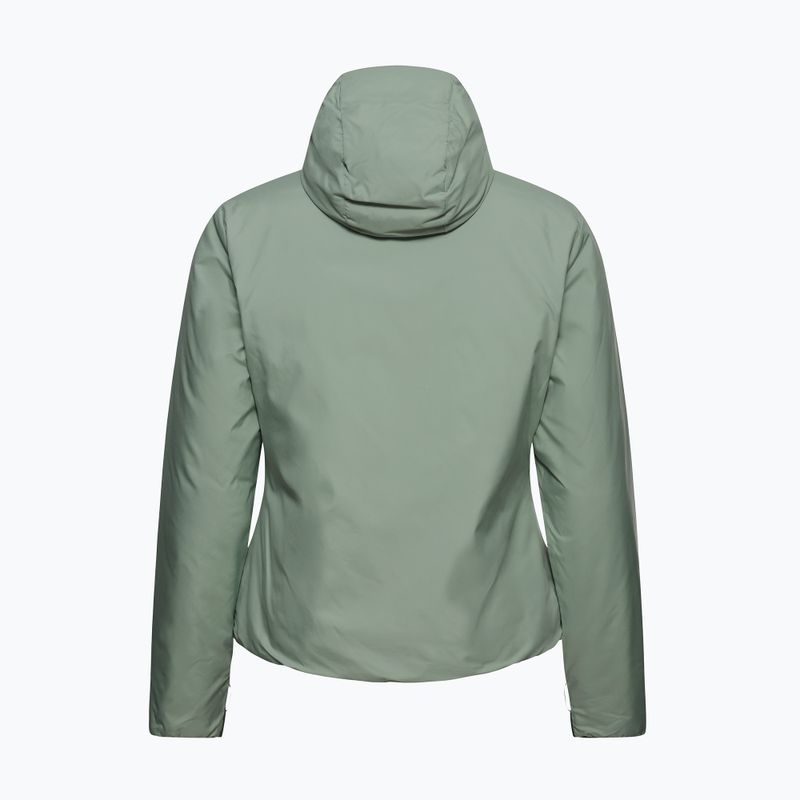 Дамско ватирано яке Jack Wolfskin Trail Light Ins 2IN1 green zinnia 9