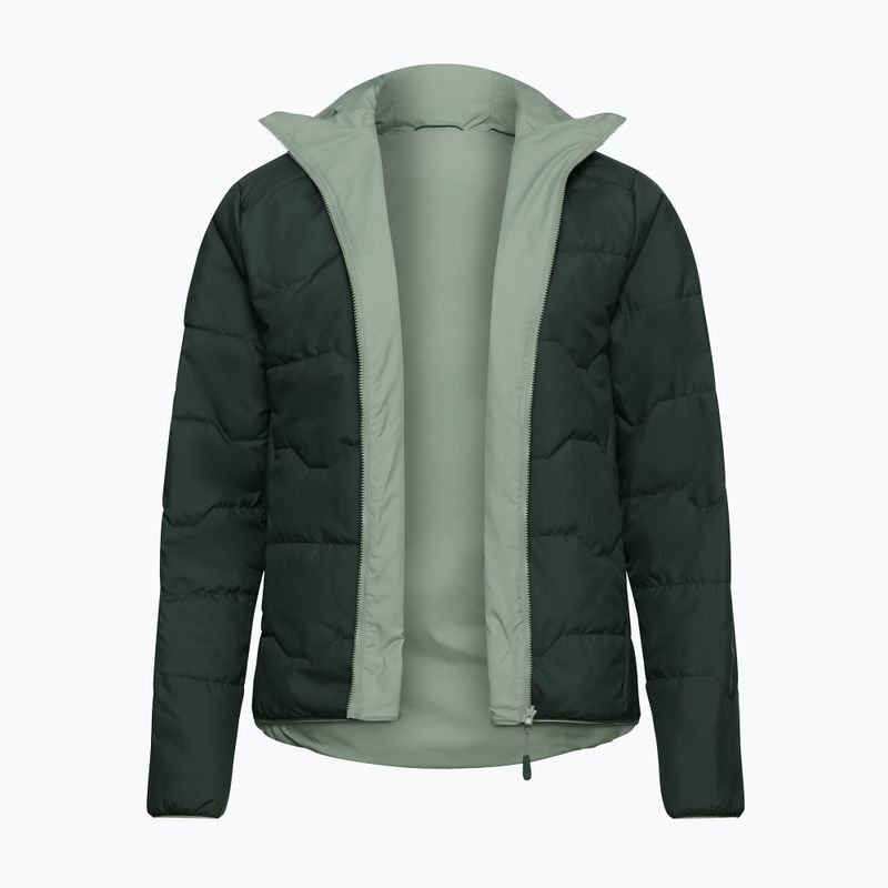 Дамско ватирано яке Jack Wolfskin Trail Light Ins 2IN1 green zinnia 12