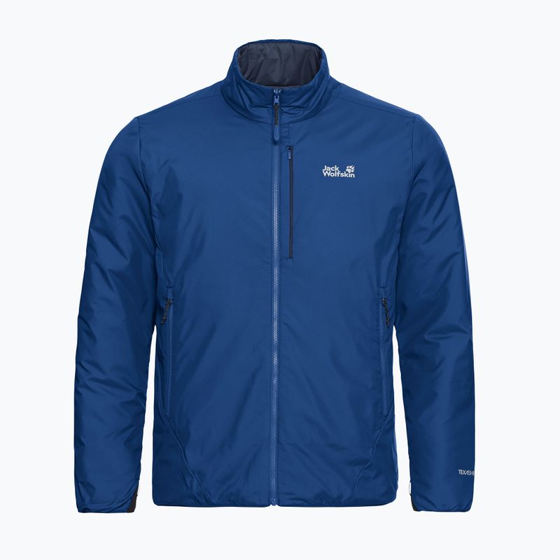 Мъжко ватирано яке Jack Wolfskin Trail Light Ins 2IN1 blue orchid 8