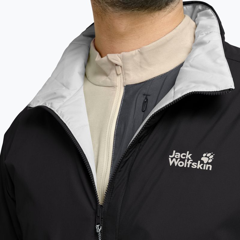 Мъжко ватирано яке Jack Wolfskin Trail Light Ins 2IN1 black 5