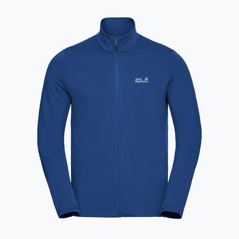 Мъжки суитшърт за трекинг  Jack Wolfskin Litestride Full Zip blue orchid 7