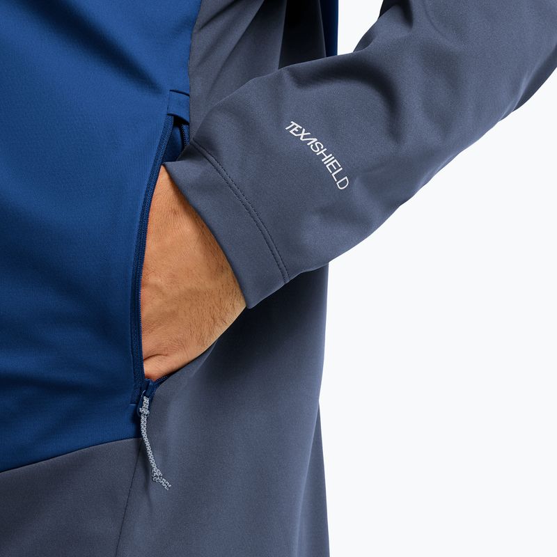 Мъжко софтшел яке Jack Wolfskin Skyvail blue orchid 6