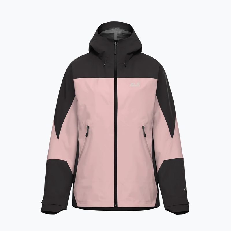 Дамско яке за дъжд Jack Wolfskin Rockpaw 3L rosegarden 7