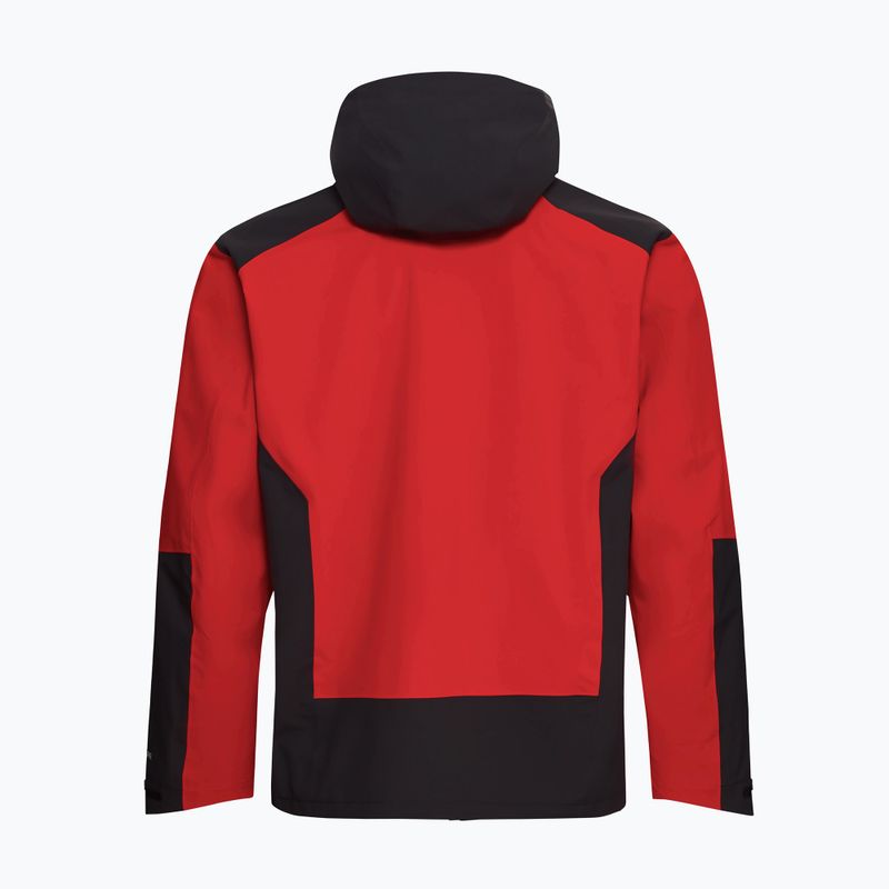 Мъжко яке за дъжд Jack Wolfskin Rockpaw 3L siren red 8