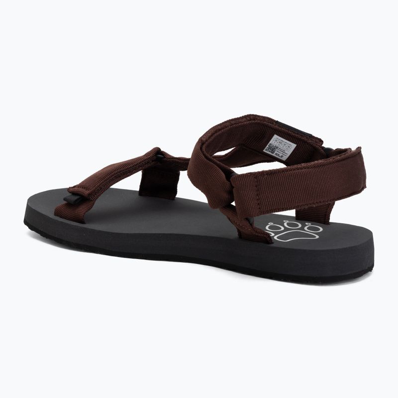 Мъжки сандали Jack Wolfskin Taiga dark mahogany 3