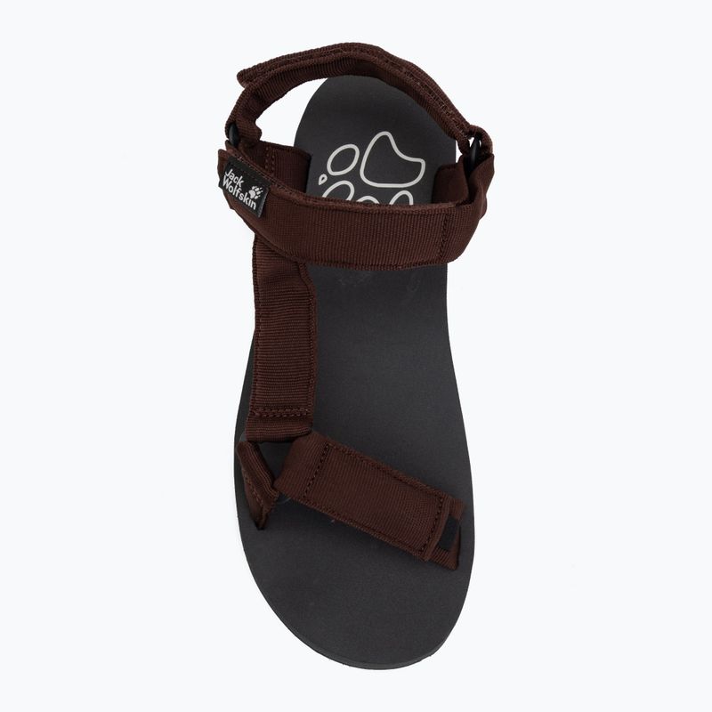 Мъжки сандали Jack Wolfskin Taiga dark mahogany 5