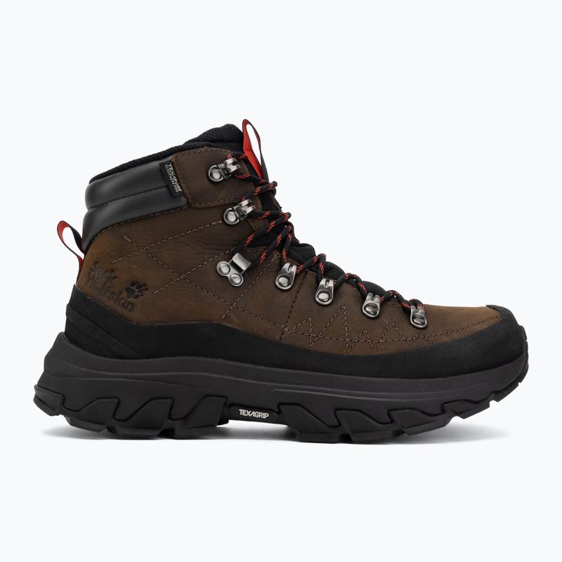 Мъжки туристически обувки Jack Wolfskin Apex Hike Pro Leather Texapore Mid fawn 2