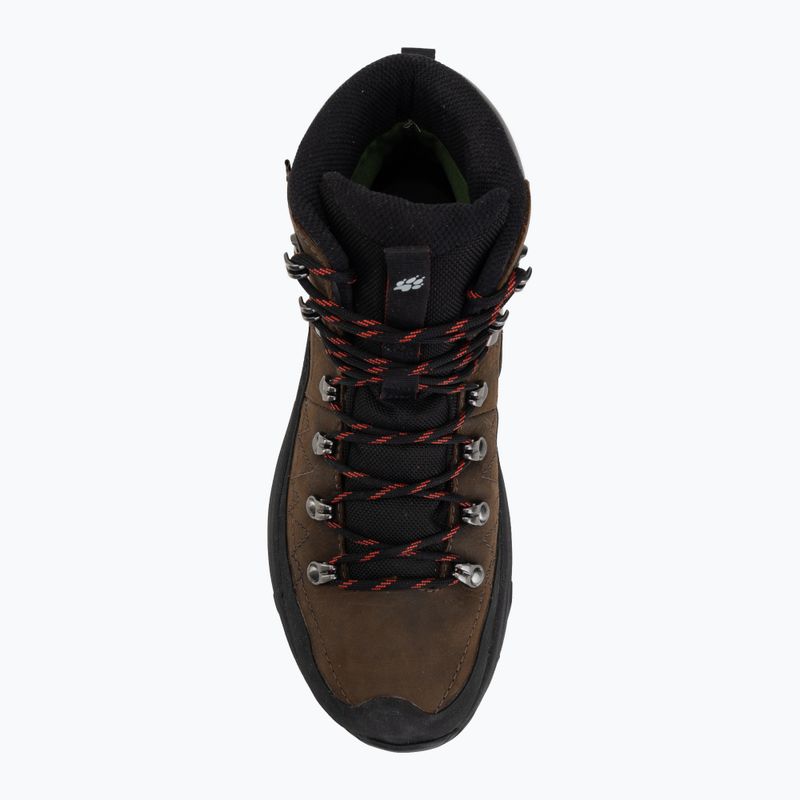 Мъжки туристически обувки Jack Wolfskin Apex Hike Pro Leather Texapore Mid fawn 5