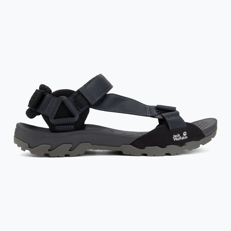 Мъжки сандали Jack Wolfskin Ridge black 2