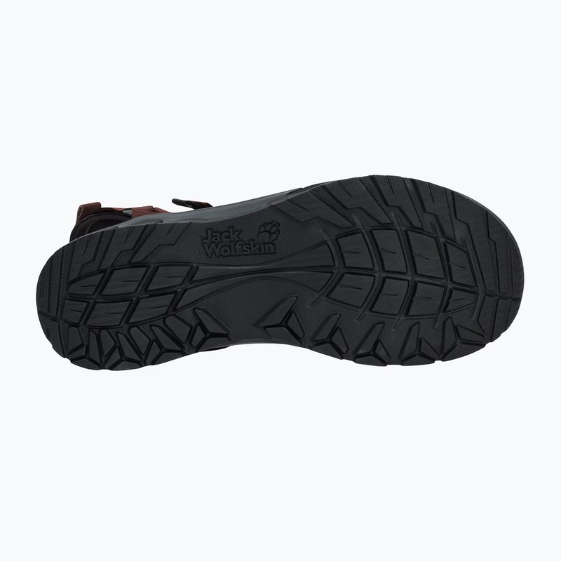 Мъжки сандали Jack Wolfskin Ridge dark mahogany 5