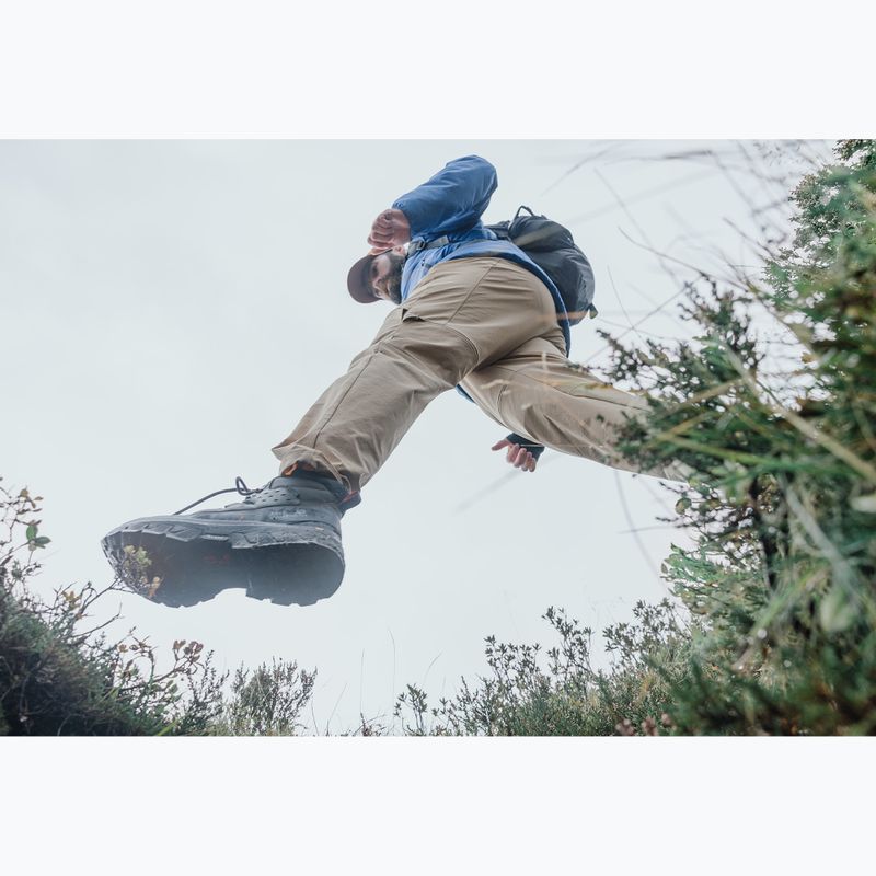 Мъжки туристически обувки Jack Wolfskin Apex Hike Texapore Mid obsidian moss 11