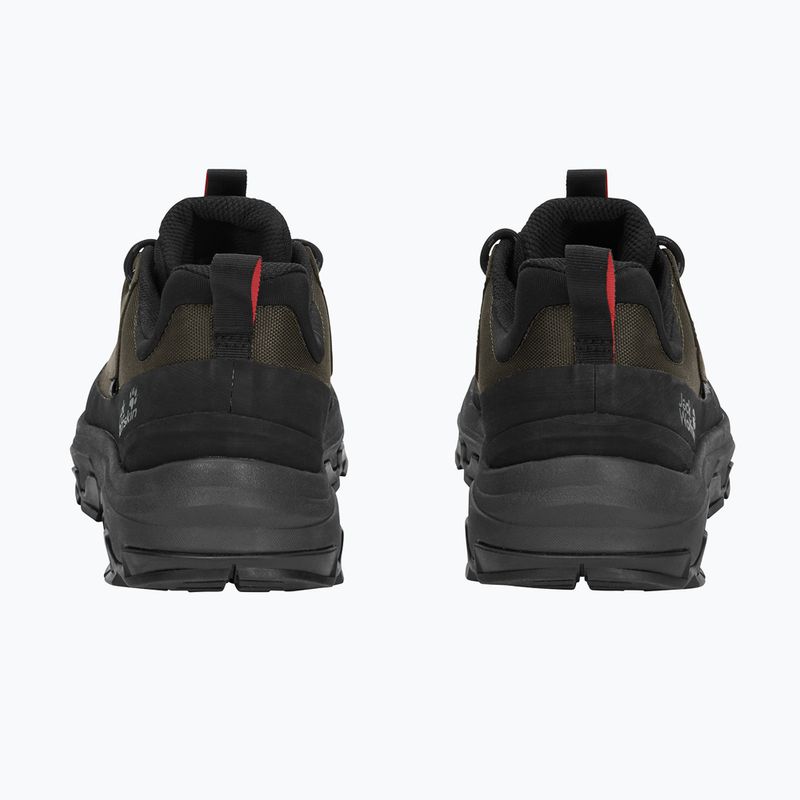 Мъжки обувки за трекинг Jack Wolfskin Apex Hike Texapore Low obsidian moss 3