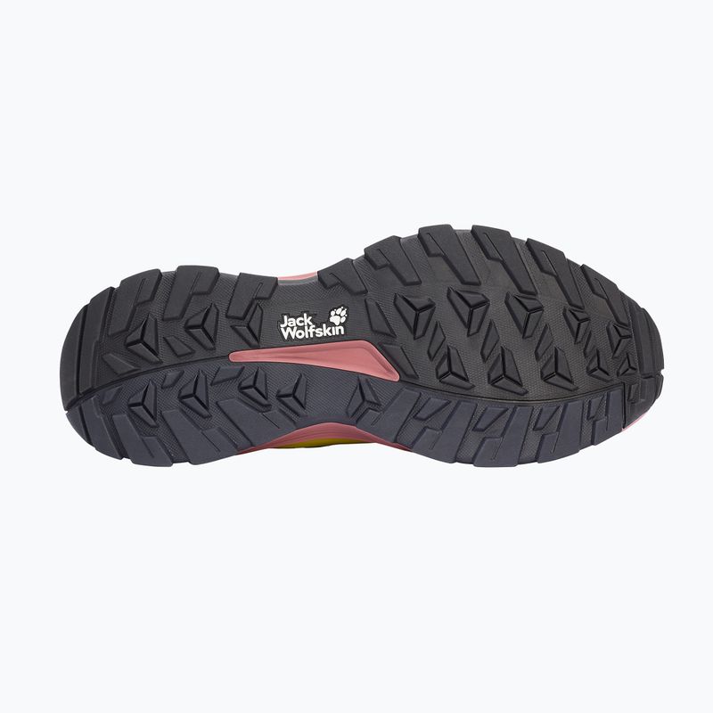 Мъжки туристически обувки Jack Wolfskin Wild Hike Low chartreuse 2