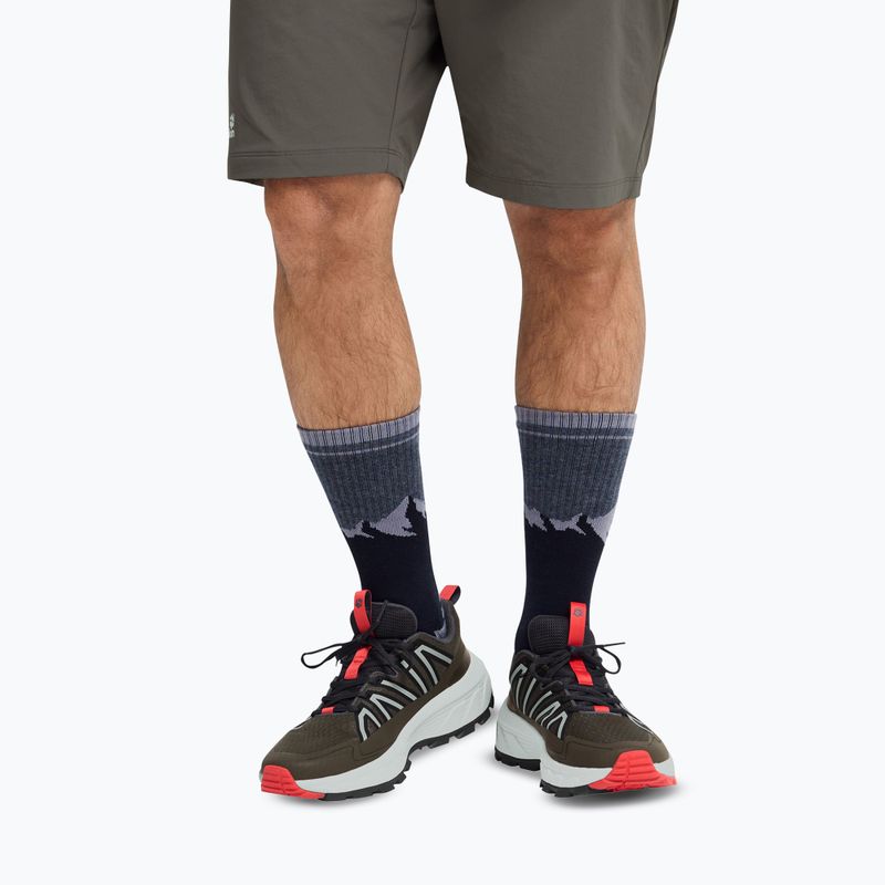 Мъжки туристически обувки Jack Wolfskin Wild Hike Low obsidian moss 4