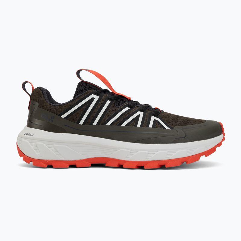 Мъжки туристически обувки Jack Wolfskin Wild Hike Low obsidian moss 2