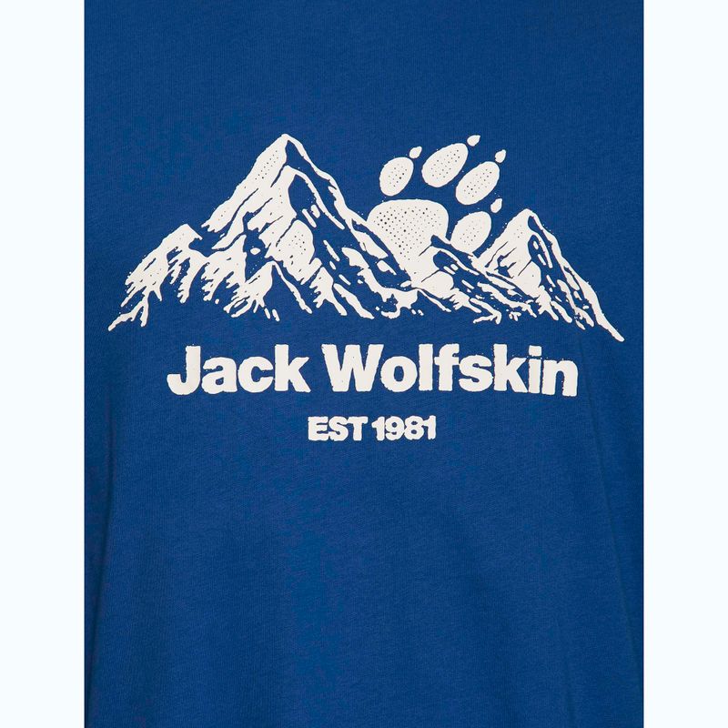 Мъжка тениска Jack Wolfskin Carefree blue orchid 7