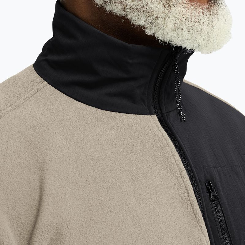 Мъжки поларен суитшърт Jack Wolfskin Sumetro Full Zip oyster 4