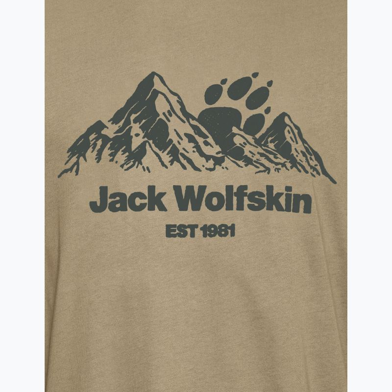 Мъжка тениска Jack Wolfskin Carefree hazel wood 7