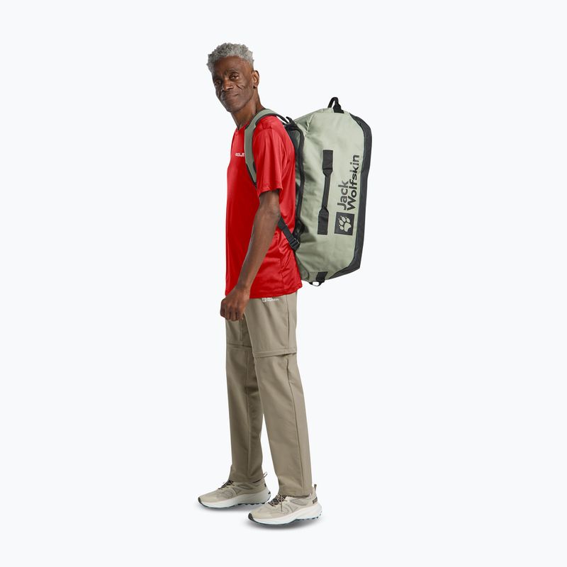 Мъжка трекинг тениска Jack Wolfskin Tech T siren red 2