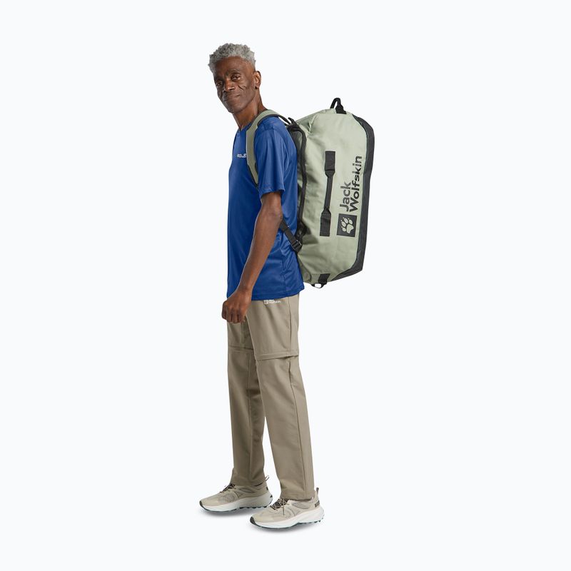 Мъжка трекинг тениска Jack Wolfskin Tech T blue orchid 2