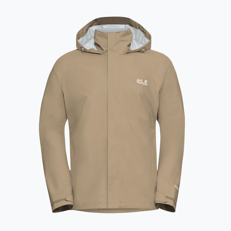 Мъжко яке за дъжд Jack Wolfskin Trailtime 2L hazel wood 7