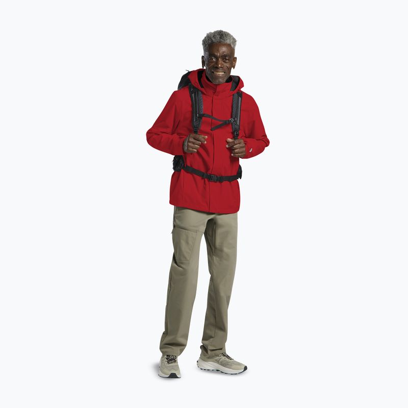 Мъжко яке за дъжд Jack Wolfskin Trailtime 2L siren red 2