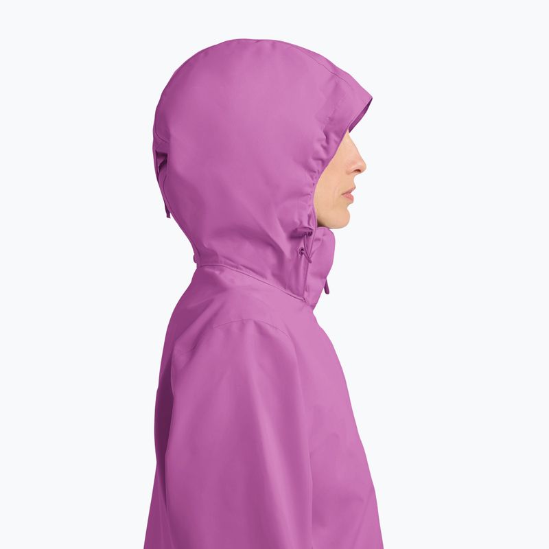 Дамско яке за дъжд Jack Wolfskin Trailtime 2L foxglove 4
