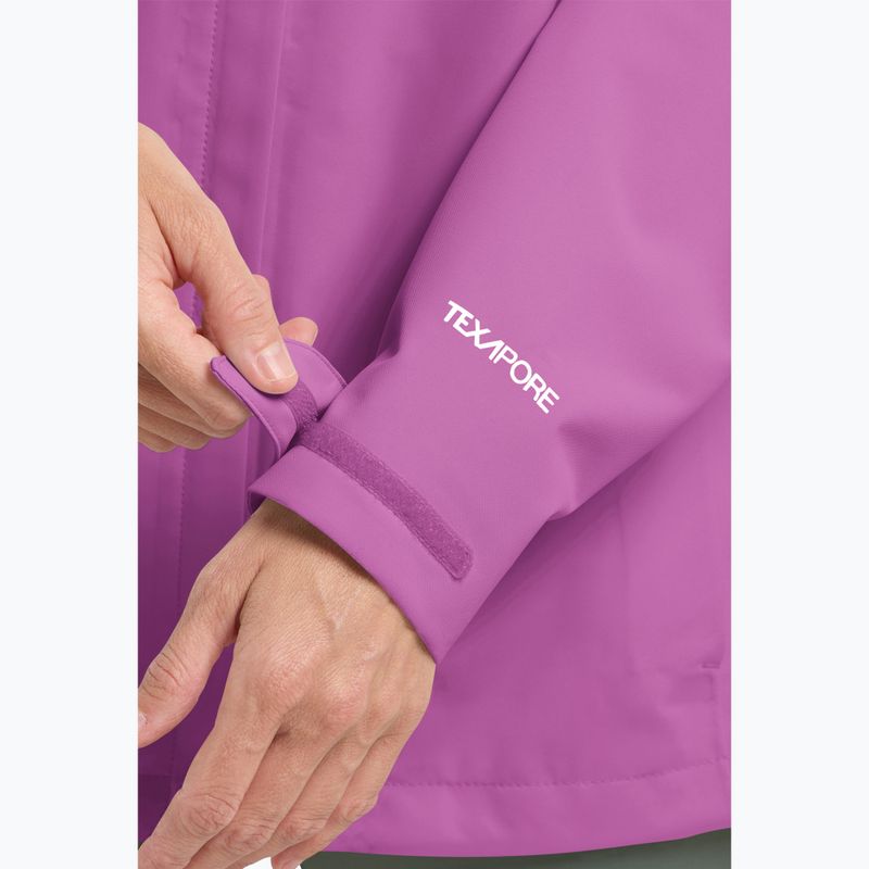 Дамско яке за дъжд Jack Wolfskin Trailtime 2L foxglove 6