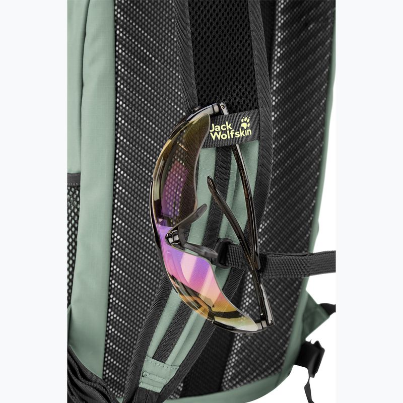 Велосипедна раница Jack Wolfskin Velocity 12 l green zinnia 12