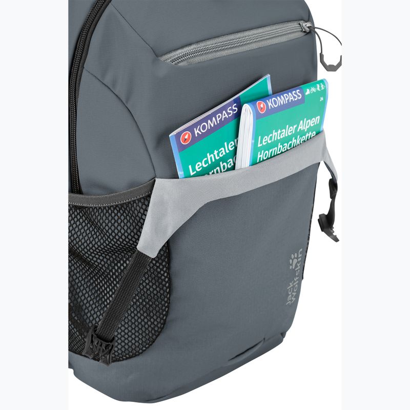 Велосипедна раница Jack Wolfskin Velocity 12 l grey odessa 10