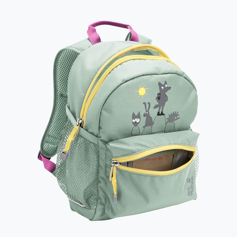 Детска туристическа раница Jack Wolfskin Little Scout 10 l green zinnia 7
