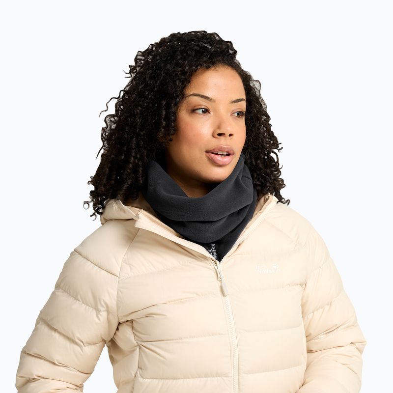 Шал комин Jack Wolfskin Real Stuff Loop black 5