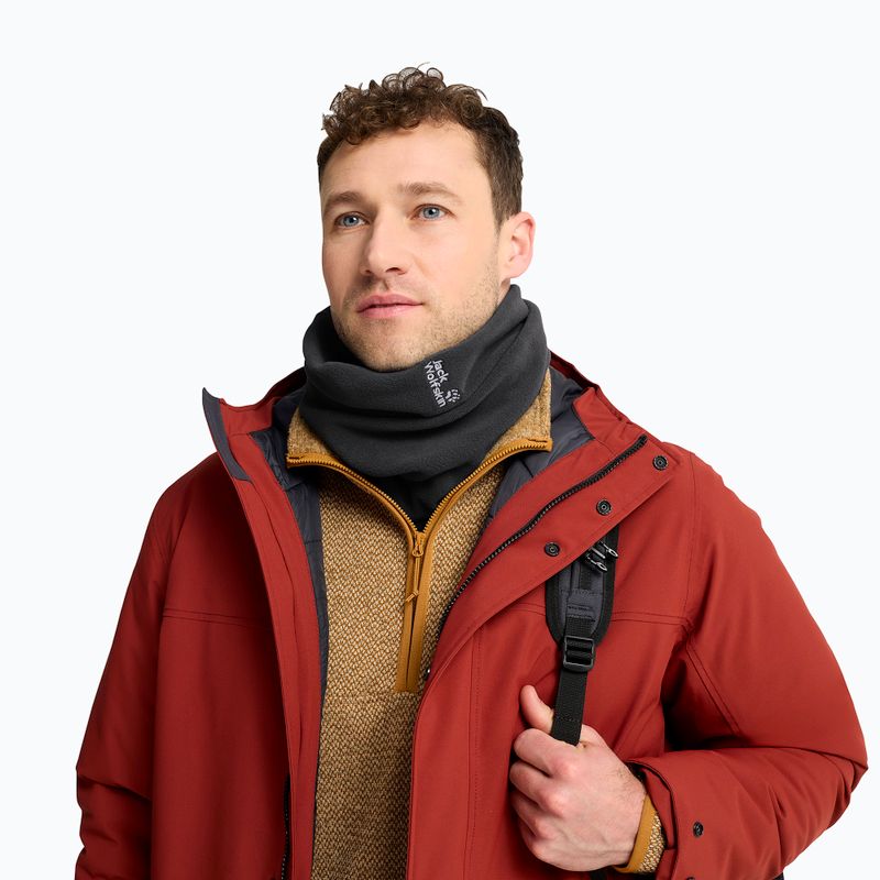 Шал комин Jack Wolfskin Real Stuff Loop black 6
